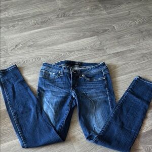 Bebe Blue Skinny Jeans Classic Fit